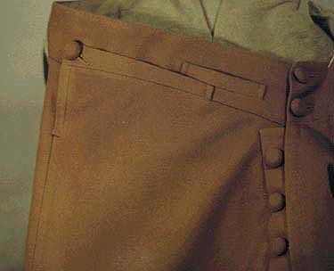 1740's Breeches (pocket and fly)